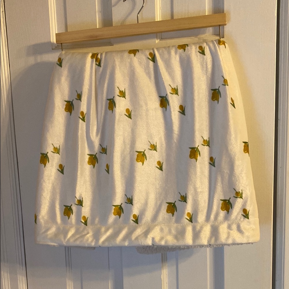 LILA & JACK Olive printed cream baby Blanket